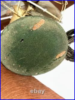 GE 8 Quiet Blade Oscillating Desk Fan Circa 1933 Ivory Original Rare