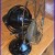 GE Kidney Oscillator Fan Brass, Original Paint, 12 Old Motor Antique 1911