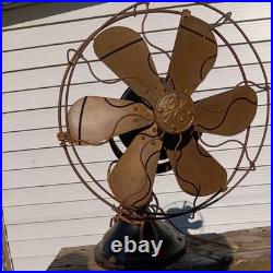 GE Six Blade Fan Antique. All 3 speeds work as should with no issues