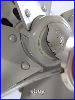 GE Vortalex Electric Fan 18 Oscillating 3 Speed No. 42- F12V163 20 Grey