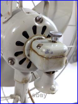 GE Vortalex Electric Fan 18 Oscillating 3 Speed No. 42- F12V163 20 Grey