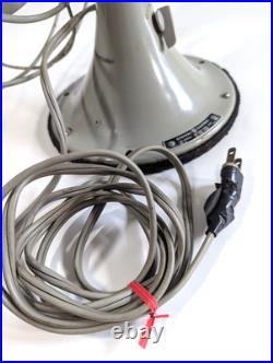 GE Vortalex Electric Fan 18 Oscillating 3 Speed No. 42- F12V163 20 Grey