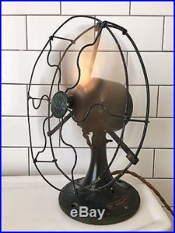 GE Whiz Antique Electric Fan withbrass blades, Incredible Original Condition! Rare