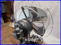 GE vintage antique oscillating electric fan works 49 x 491