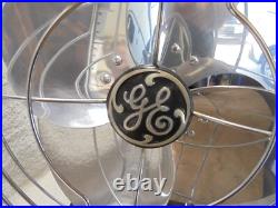 GE vintage antique oscillating electric fan works 49 x 491