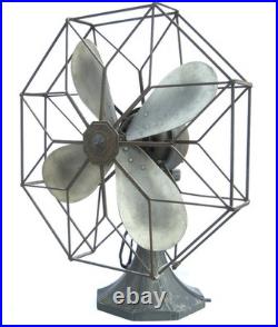 GORGEOUS & Rare Antique ART DECO Westinghouse Industrial Electric Fan Runs Great