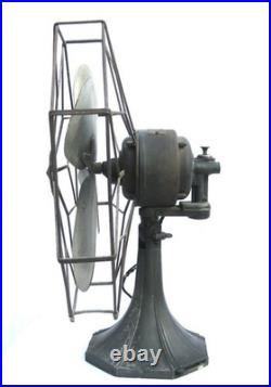 GORGEOUS & Rare Antique ART DECO Westinghouse Industrial Electric Fan Runs Great