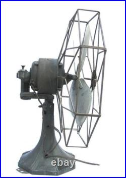 GORGEOUS & Rare Antique ART DECO Westinghouse Industrial Electric Fan Runs Great