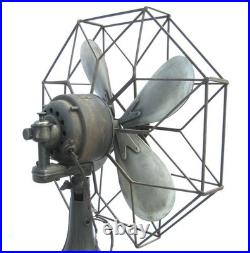 GORGEOUS & Rare Antique ART DECO Westinghouse Industrial Electric Fan Runs Great