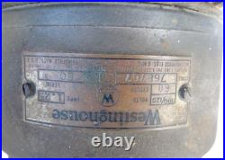 GORGEOUS & Rare Antique ART DECO Westinghouse Industrial Electric Fan Runs Great