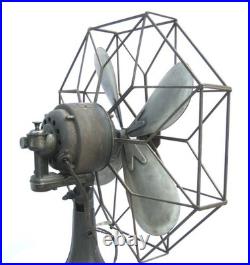 GORGEOUS & Rare Antique ART DECO Westinghouse Industrial Electric Fan Runs Great