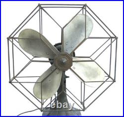 GORGEOUS & Rare Antique ART DECO Westinghouse Industrial Electric Fan Runs Great