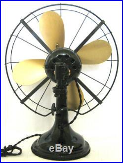 GORGEOUS Restored 1920s Diehl Antique Vintage Electric Fan Runs A+ & Oscillates