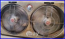 General Electric Automatic Thermostat Twin-Fan Ventilator Missing Knob See Pics