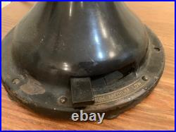 General Electric Brass Blade Fan Industrial Brass Cage 13 Vintage-WORKS