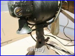 General Electric GE 4 Brass Blades Type AOU AE2 Table Fan Working 12 Inch