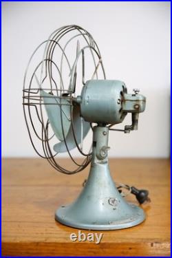 General Electric GE Vortalex Fan Industrial 10 blades art deco oscillating VTG
