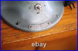 General Electric GE Vortalex Fan Industrial 10 blades art deco oscillating VTG