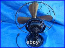 General Electric Kidney Oscillating Brass Fan 16'