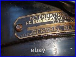 General Electric Kidney Oscillating Brass Fan 16'