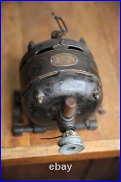 General Electric Utility Fan Motor Vintage industrial Engine antique Tool