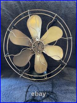 Handsome 6-Brass Blades Adjustable-Tilt 2-Speed Westinghouse Fan Model 162634 Handsome 6-Brass Blades Adjustable-Tilt 2-Speed Westinghouse Fan Model 162634