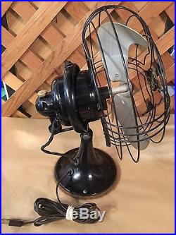 Hard To Find, Antique 1930's General Electric Vortalex FM9V1 Art Deco Fan
