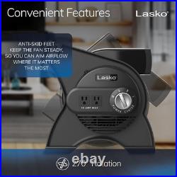 High Velocity Portable Utility Fan Adjustable Air Mover Blower Fan for Bedroom