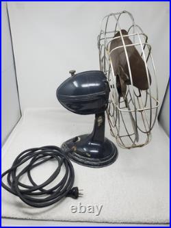 Huge Heavy Robbins & Myers Oscillating Electric Metal Fan Cage Memphis Tn Works