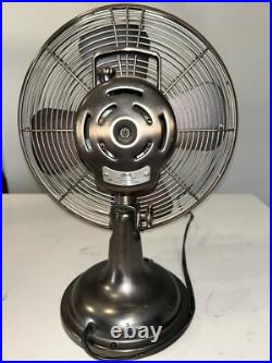 Hunter Century 12 Blades 90021 Electric 3-Speed Oscillating Retro Table Fan