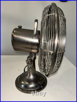 Hunter Century 12 Blades 90021 Electric 3-Speed Oscillating Retro Table Fan