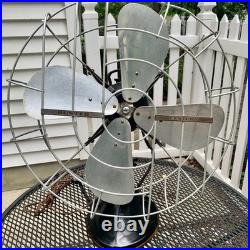 Hunter Century Oscillating Fan C-16 TESTED Industrial Art Deco USA Collectible