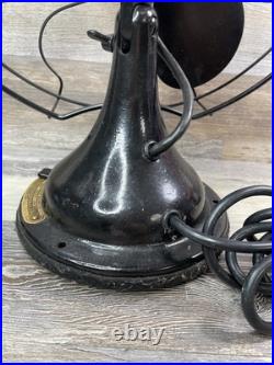 Hunter Fan & Motor Co Type 16 4-Blade 3 speed Serial No SR13699 Fulton, N. Y