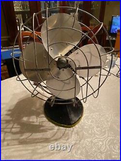 Hunter Zephair Vintage Fan 1946-1949 235 C-12 Tested! Works