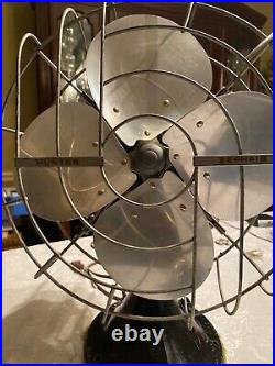 Hunter Zephair Vintage Fan 1946-1949 235 C-12 Tested! Works