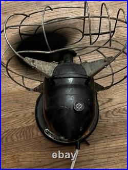 Hunter Zephair Vintage Oscillating Electric Fan CAT. NO. C-1255 Type-C-12 AC Runs