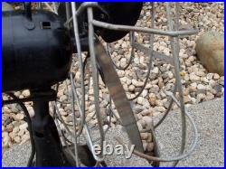 Hunter Zephair Vintage Table Fan 265 C-16 Oscillating 16 All Working + Issue