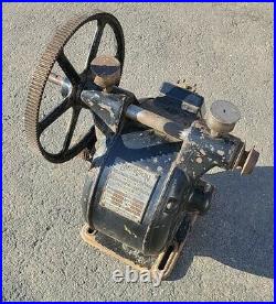 LARGE Early Antique Emerson Electric AC Pancake Motor 1/3 HP Local Pick Up