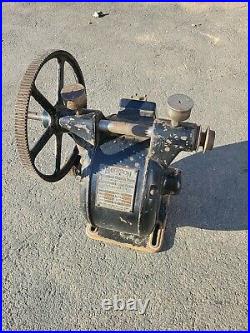 LARGE Early Antique Emerson Electric AC Pancake Motor 1/3 HP Local Pick Up