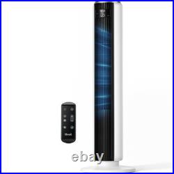 LEVOIT Tower Fan for Bedroom 90° Oscillating Standing Fan with Remote 25ft Qu