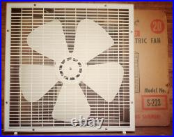 Lakewood 20 Portable 3 Speed 5700 CFM Electric Box Fan Model S-223 Lakewood 20 Portable 3 Speed 5700 CFM Electric Box Fan Model S-223