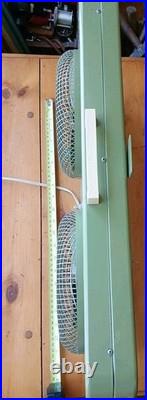 Lakewood Model T-8 Dual Twin Alternating Window Fan Industial Steampunk Works