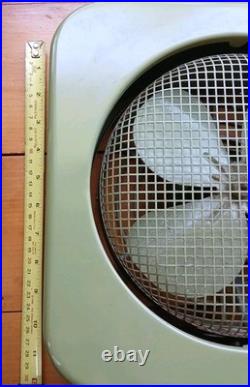 Lakewood Model T-8 Dual Twin Alternating Window Fan Industial Steampunk Works