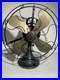 Large_Antique_GE_General_Electric_Industrial_Desk_Fan_13_Brass_Blades_Green_01_aitu