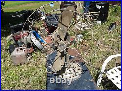 Large Vintage Industrial Fan 22 Coleman Coolair (propeller blade) two blade Large Vintage Industrial Fan 22 Coleman Coolair (propeller blade) two blade