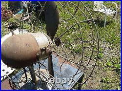 Large Vintage Industrial Fan 22 Coleman Coolair (propeller blade) two blade Large Vintage Industrial Fan 22 Coleman Coolair (propeller blade) two blade