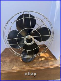 Large Vintage Robbins & Myers 22 Tall Oscillating fan C-16 20 Cage Works USA