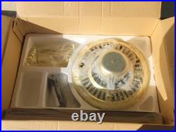 Litex Stonington 52 Ceiling Fan with Remote Brass/Wood New old Stock