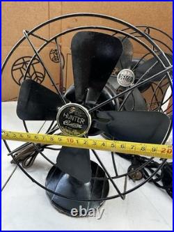 Lot of 4 Small Antique, vintage desk fans. #KH003