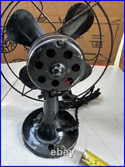 Lot of 4 Small Antique, vintage desk fans. #KH003